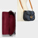 COACH Georgie Saddle Bag in Signature Chambray - www.lasevgi.com