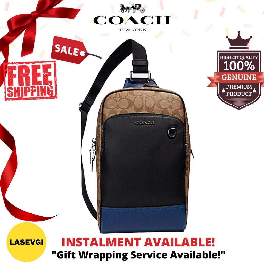 Graham pack in colorblock signature canvas 2025