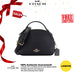 COACH Serena Satchel Crossgrain Leather in Black - www.lasevgi.com