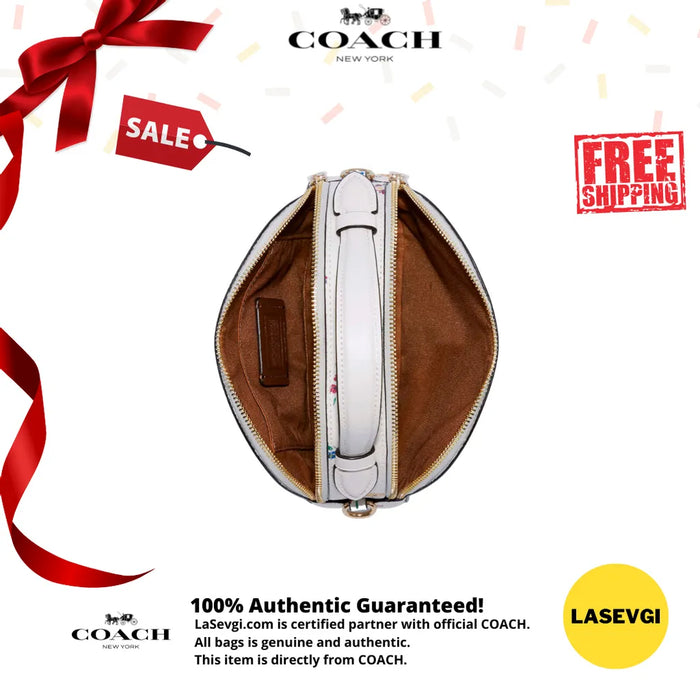 COACH Serena Satchel with Wild Meadow Print www.lasevgi