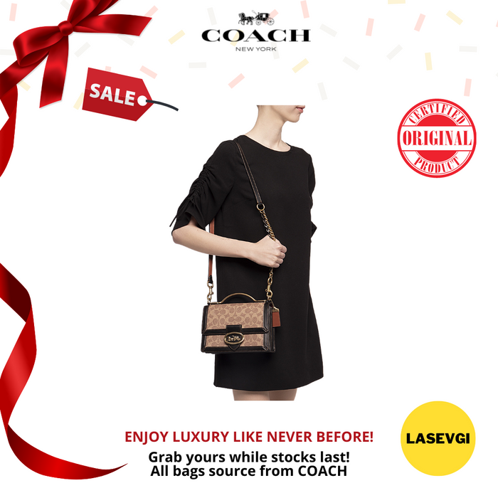 COACH RILEY 22 unheated SIGNATURE