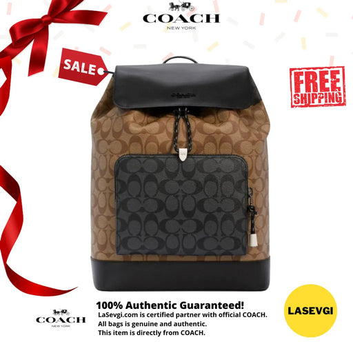 Coach sales computer backpack