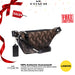 COACH Rivington Belt Bag with Horse and Carriages in Brown Black - www.lasevgi.com