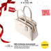 COACH Mini Lillie Carryall Bag in White/Chalk - www.lasevgi.com
