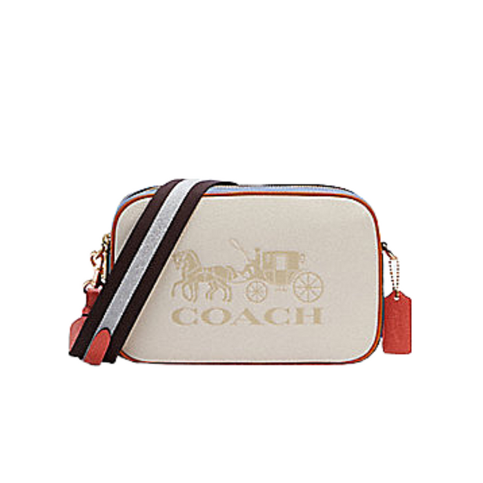 COACH Jes Crossbody In Colorblock -Peacock